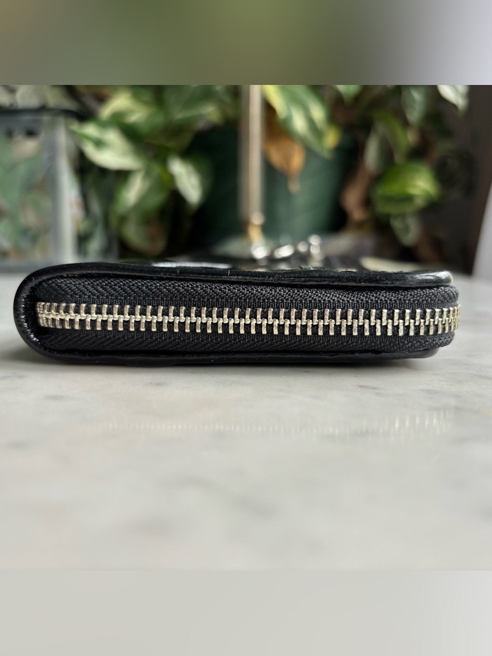Coach Black Poppy Patent Leather Wristlet/Wallet - Picture 3 of 15